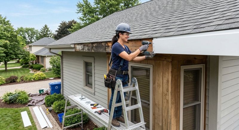 Aluminum Trim Installation in Alpharetta, GA