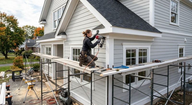 Exterior Trim Carpentry in Alpharetta, GA