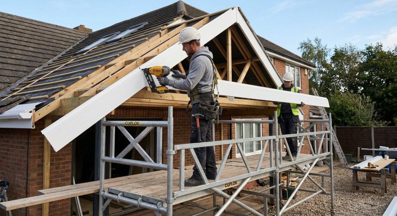 Garage Fascia Replacement in Conroe, TX