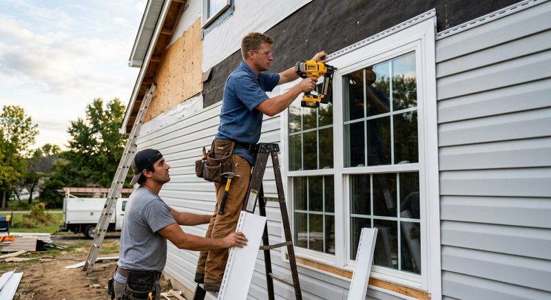 House Trim Installation in Kansas City, KS