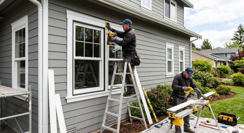 House Trim Installation in Olathe, KS