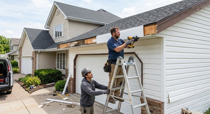 Rotted Fascia Repair in Conroe, TX